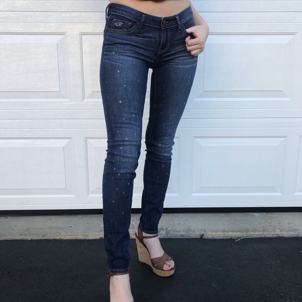 Hollister medium-rise skinny jeans